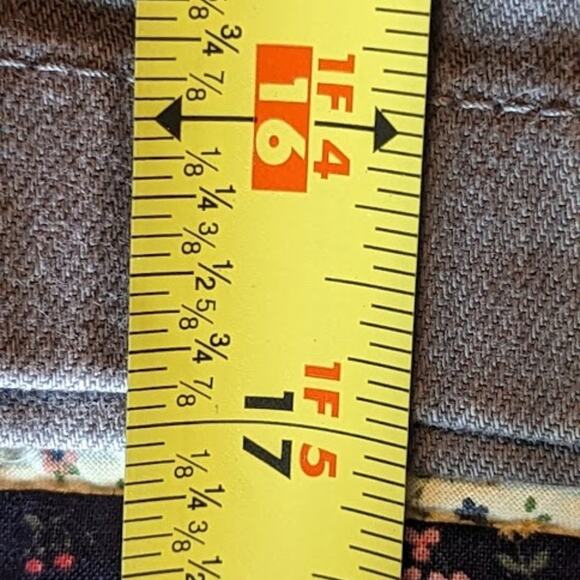 Ann Taylor Loft Women's Size 12 Taupe Denim Skirt With Spandex - Picture 11 of 11